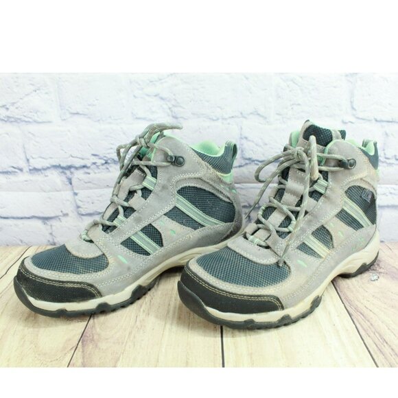 LL Bean Trail Model 4 Multicolor Suede Waterproof Hiking Boots Size 8.5 M - Picture 2 of 9